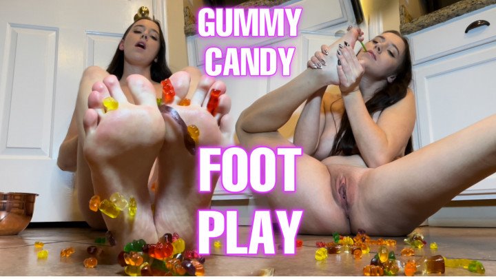 Natalialeo Gummy Candy Foot Play