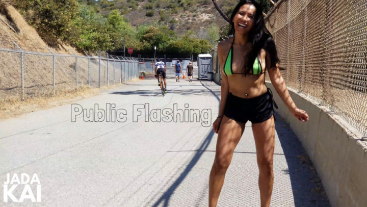 Public Flashing - Jada Kai - July 17, 2018