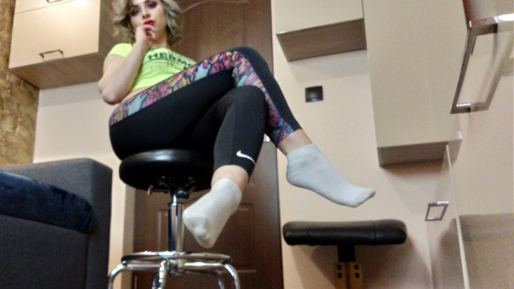 White socks fetish - January 26, 2020