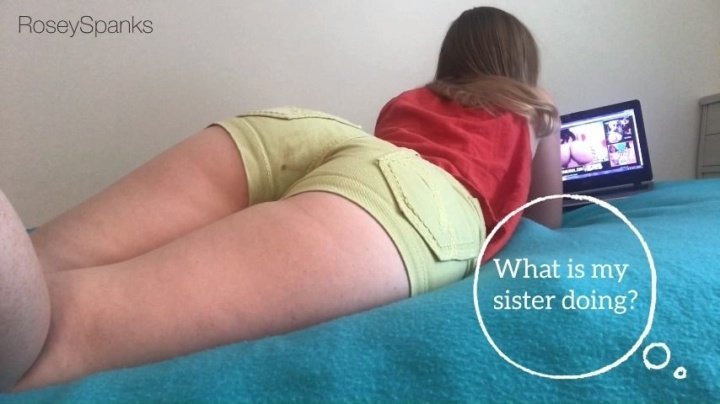 Roseyspanks Blackmail Sister Into Anal