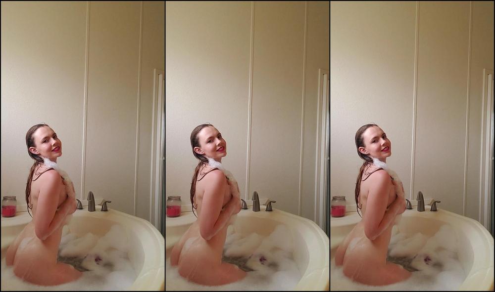 Rebel Rhyder Playing With Bubbles