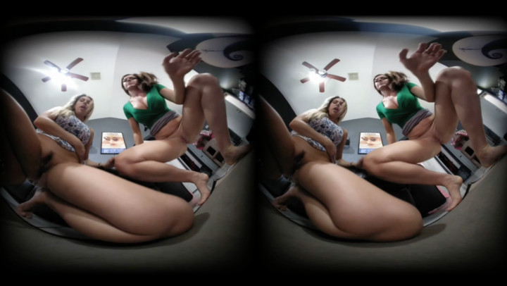 VR180* Seduced & Shrunk By Ivy & Nikki