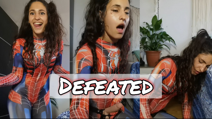 Defeated Spiderwoman
