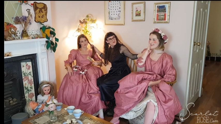 Dolls' Mesmerizing Tea Party