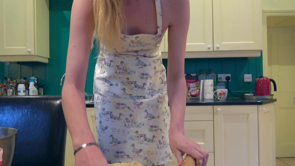 Ariel Anderssen Baking In Nothing But My Apron