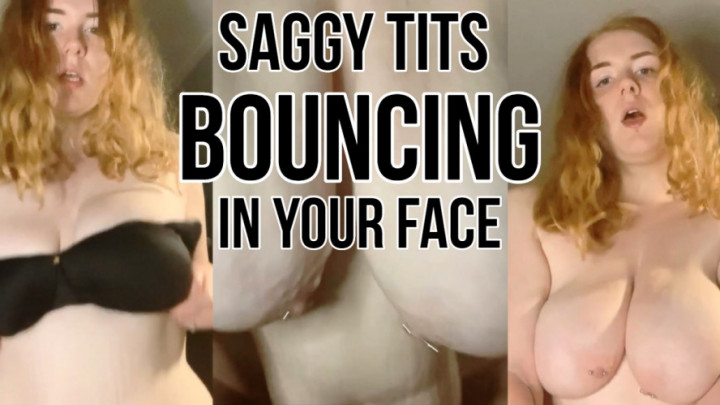 POV Saggy Tits Teen Rides Your Cock
