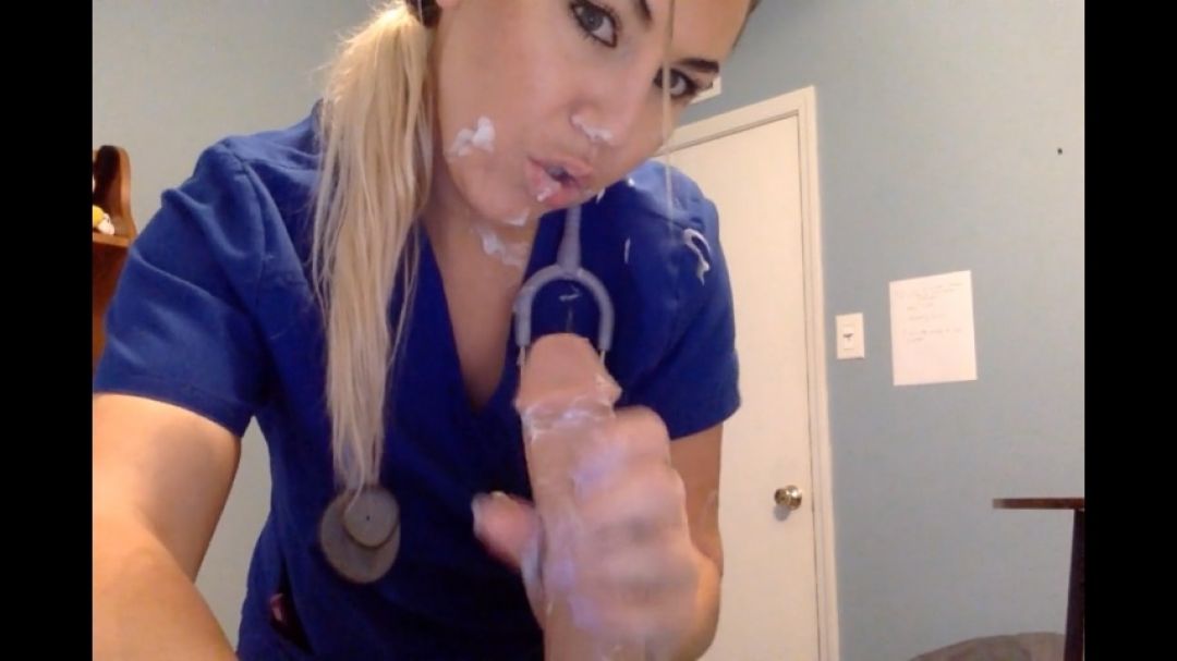 Nurse Gives Patient Blowjob