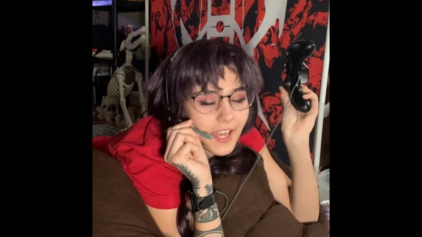 Gamer girl makes you a fart slave