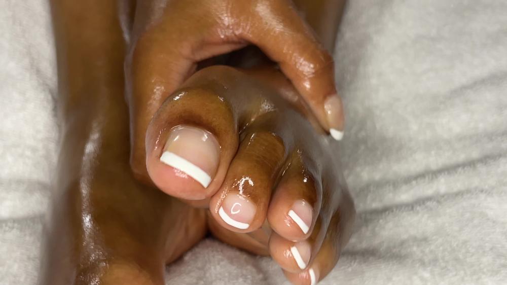 Oiled Feet Foot Massage