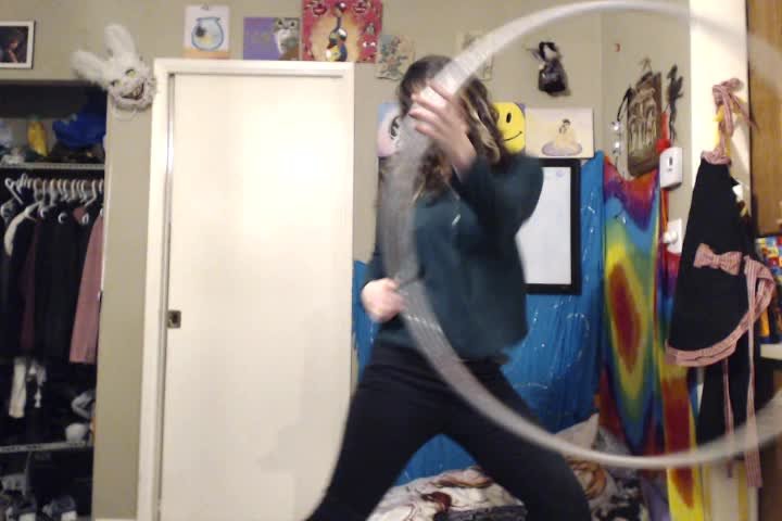 Tigger Rosey Free Hula Hoop Video