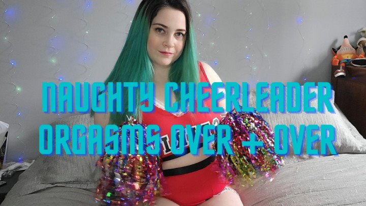 Caityfoxx Cheerleader Orgasms Over And Over