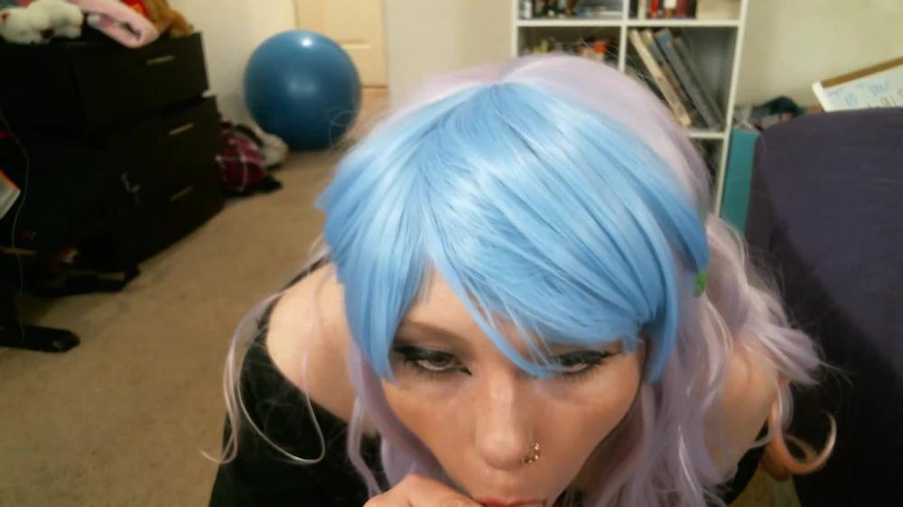 freyajade adorable goth gf sucks your dick