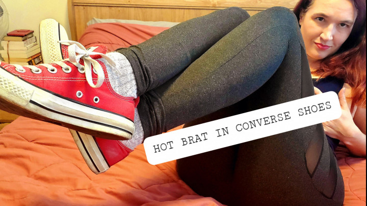 Hot Brat in Converse Shoes Torments You - December 16, 2020