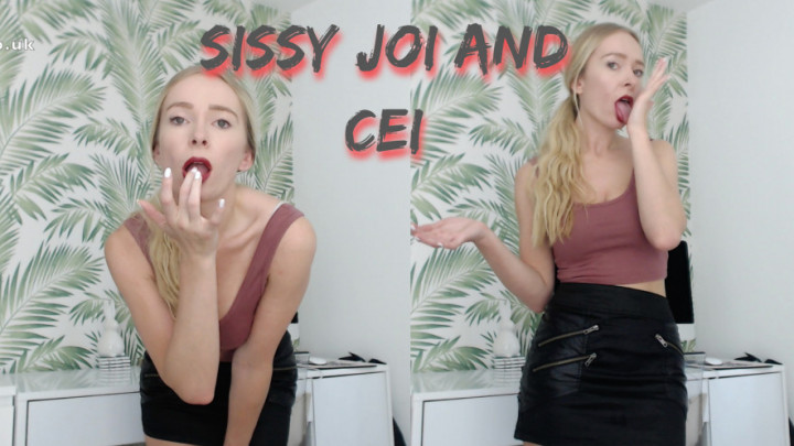 Sissy JOI and cum eating instruction - July 11, 2019