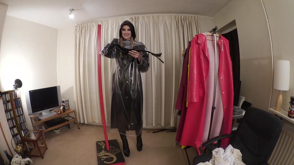 Ariel Anderssen A Bit Of Rainwear Indulgence