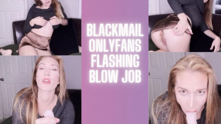 Mommy Gets Blackmailed - Blow Job