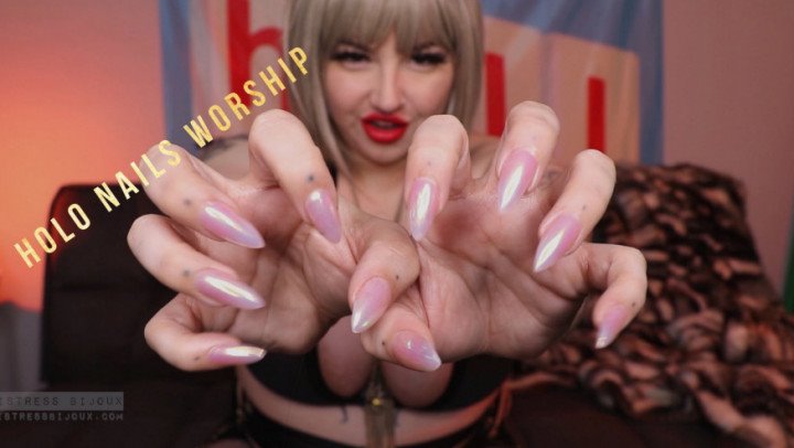 Mistressbijoux Holo Nails Worship