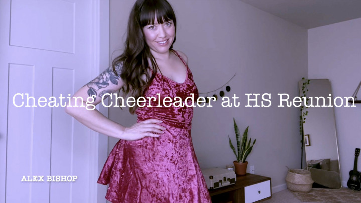 Cheating Cheerleader at HS Reunion - March 19, 2022