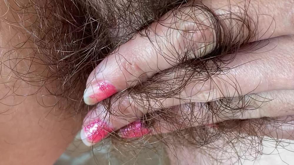 Cuteblonde666 Hairy Bush Fetish Video Closeup Pov