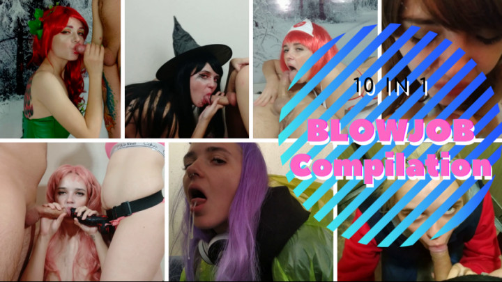 BLOWJOB AND CUMSHOT COMPILATION P.3 - May 18, 2021