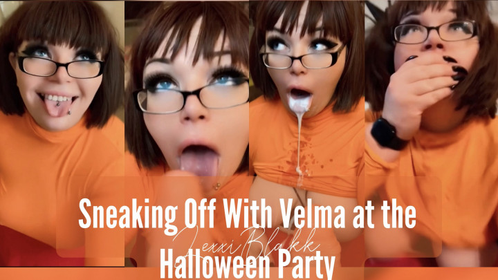 Sneaking Off with Velma at the Halloween Party