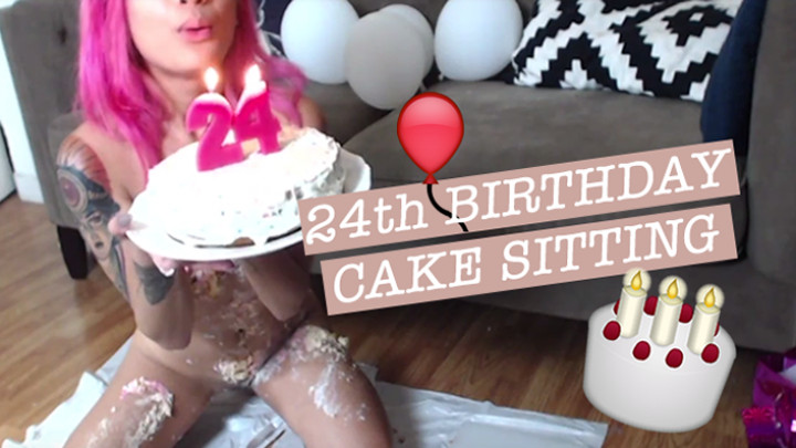 Avery's 24th Birthday Cake Sitting