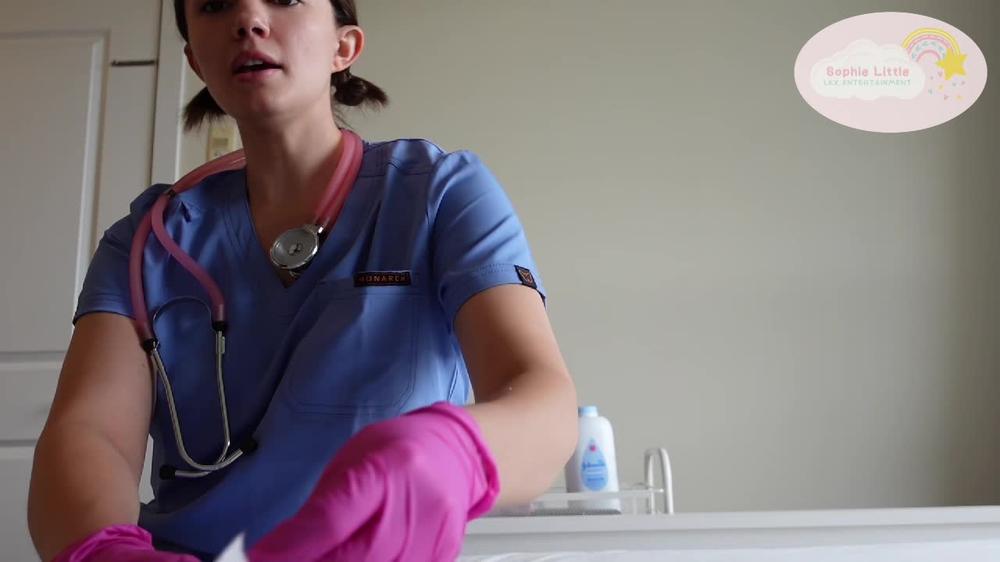 Sophie Little - Enema Humiliation Punishment By Nurse Sophie