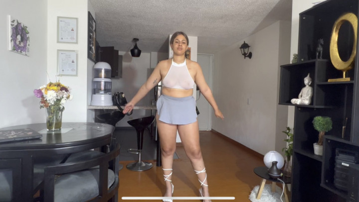 worship my beautiful tits and ass when i do some exercise - September 01, 2023