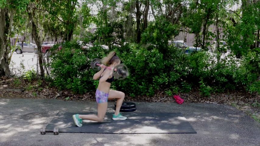Fitness Babe Outdoor Workout - Ignore - May 15, 2020