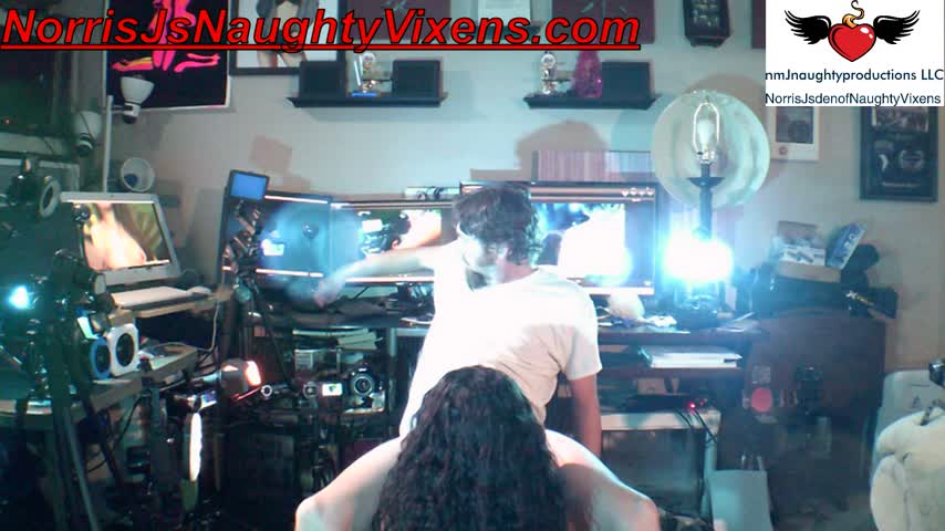 Amber Cream luvs my white dick & balls