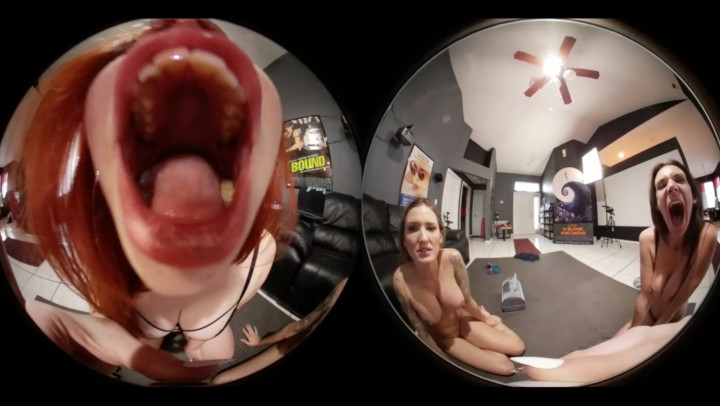 VR360* 3 Sexy Witches Use Your Tiny Body
