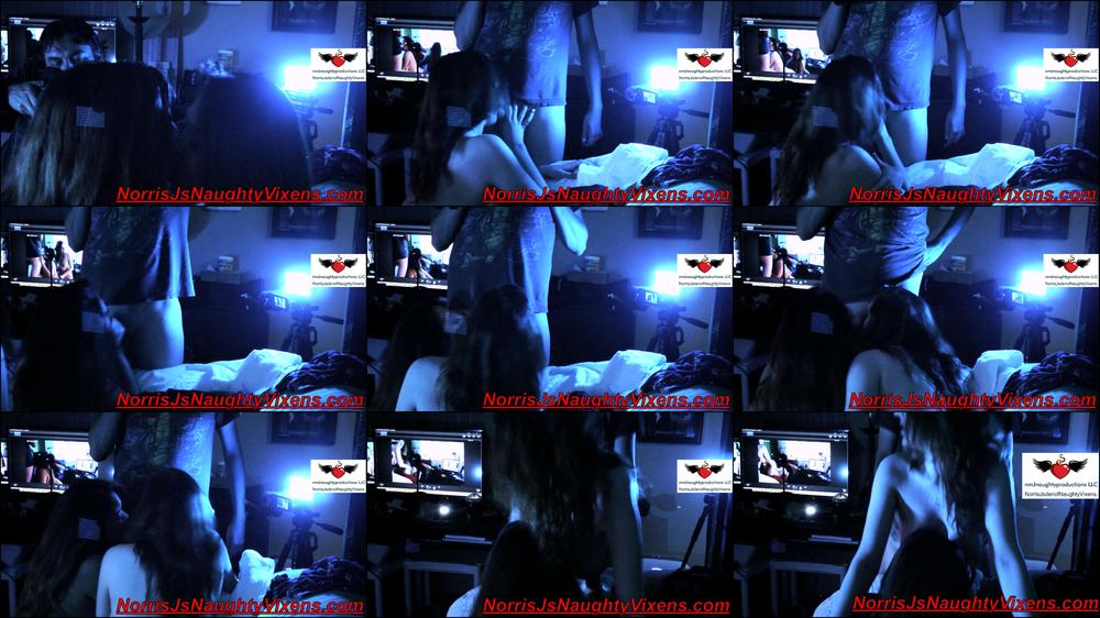 3way in blue light from spycam PMVangle