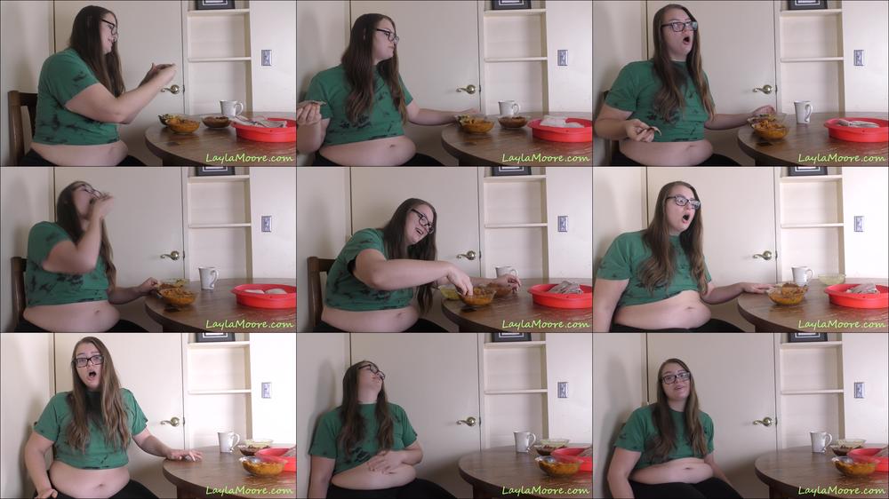 Bloated Ethiopian Food Stuffing w Burps