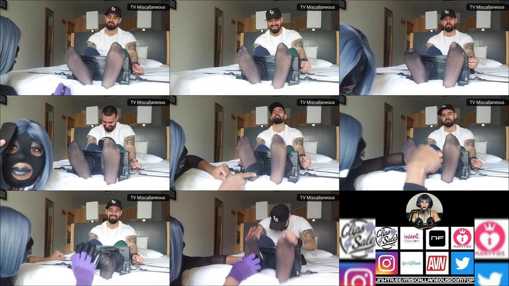 Tvmiscallaneous Casey Cooper Tickled In Sheer Socks