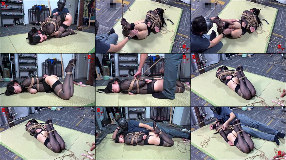 Bondage Girl Hogtied Teasing