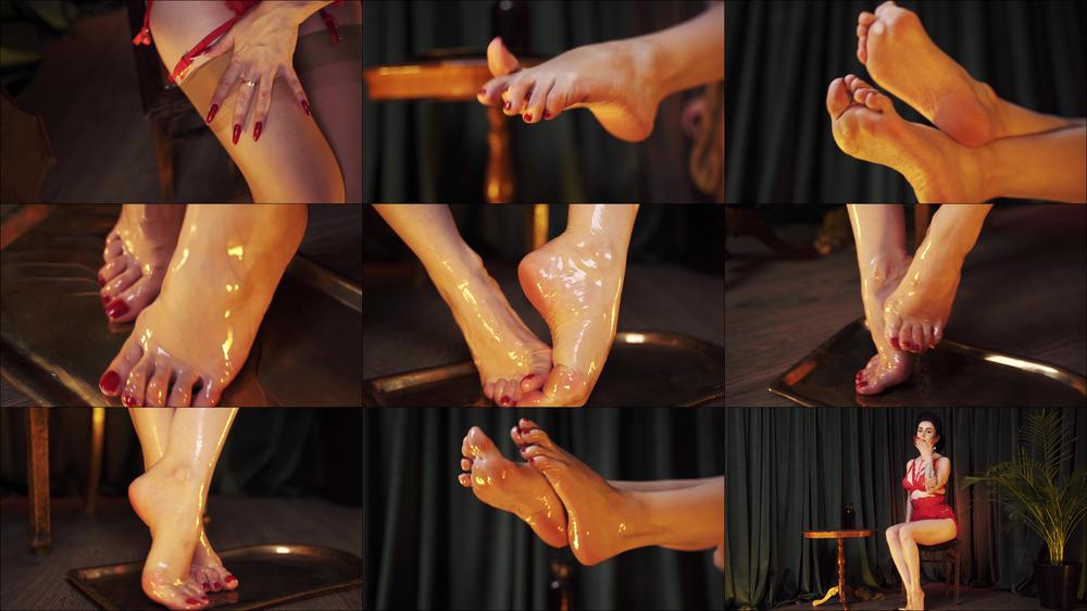 Oil And Foot Fetish