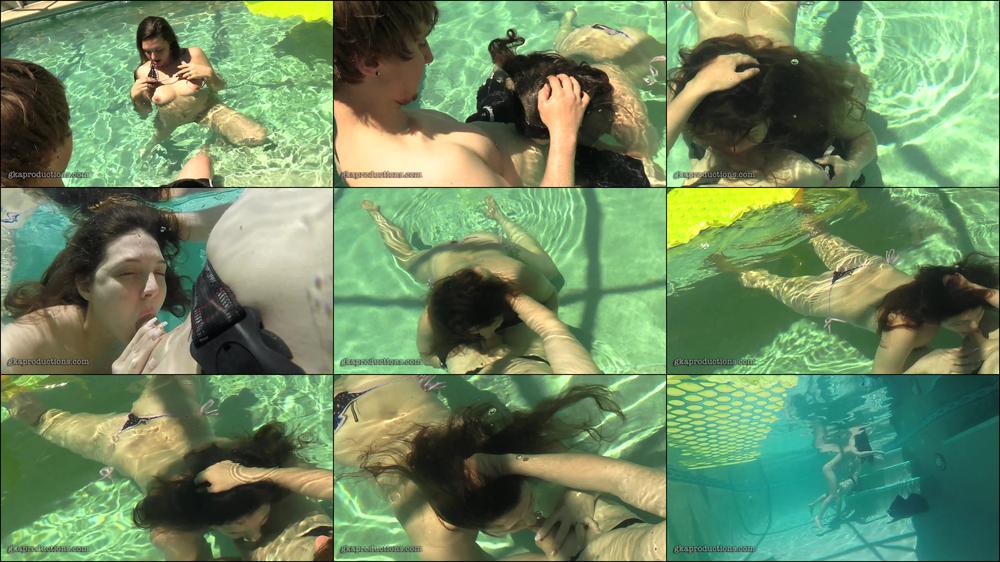 Sadie Holmes Imposed Underwater BlowJob