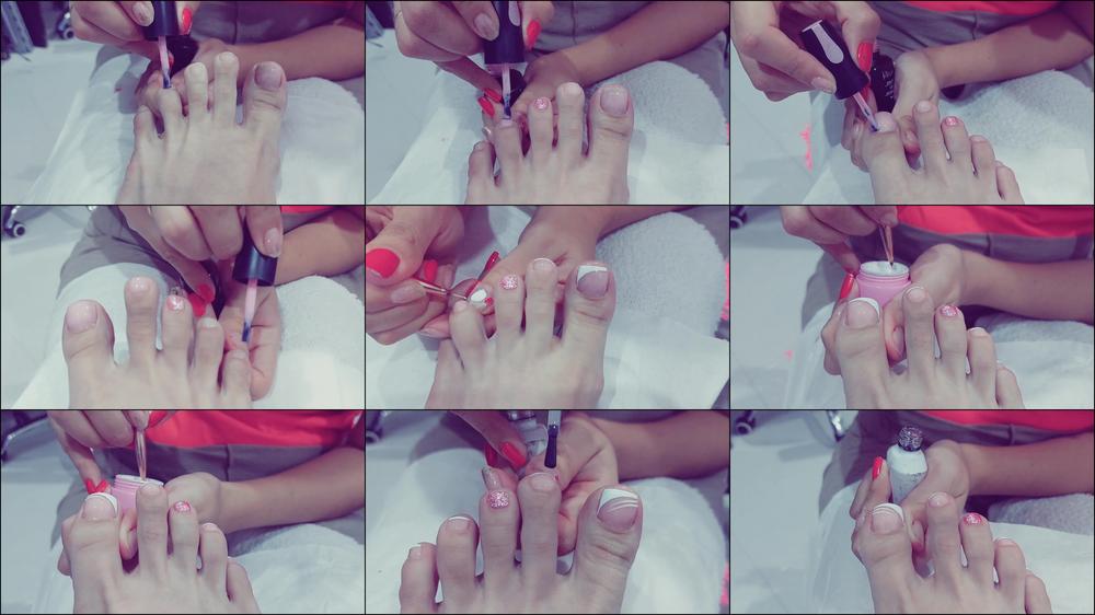 Doing My pedicure