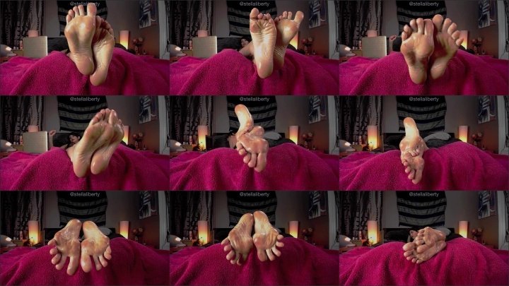 Stella Liberty Baby Oil Sole Tease