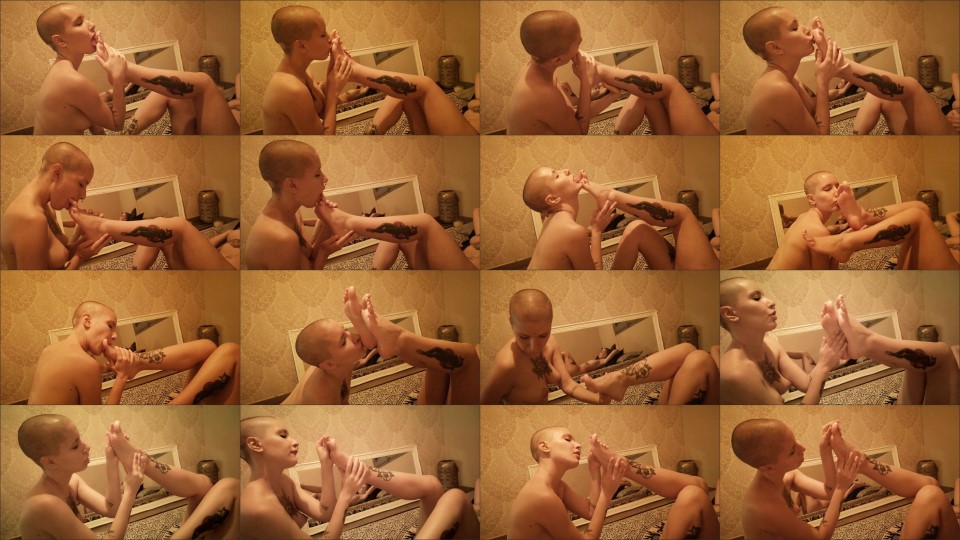 Ivy De Luna Ivy De Luna Worships Galas Feet