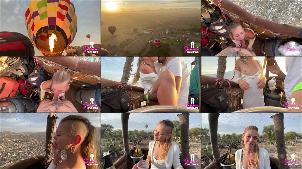 PUBLIC SEX & MILE HIGH: hot air ballon over the pyramids - March 11, 2023