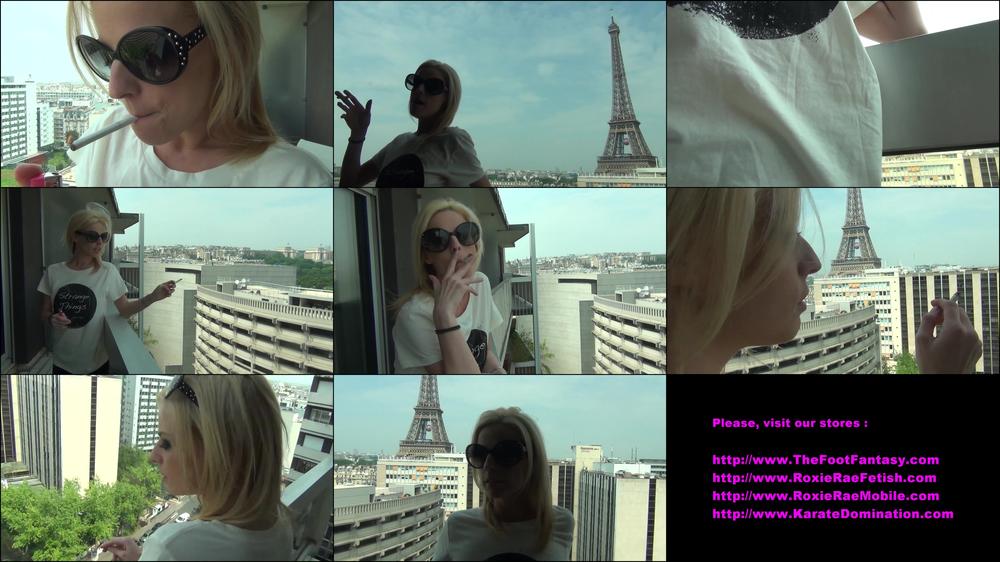 Roxieraefetish Roxie Rae Flirty Smoking Ignore In Paris