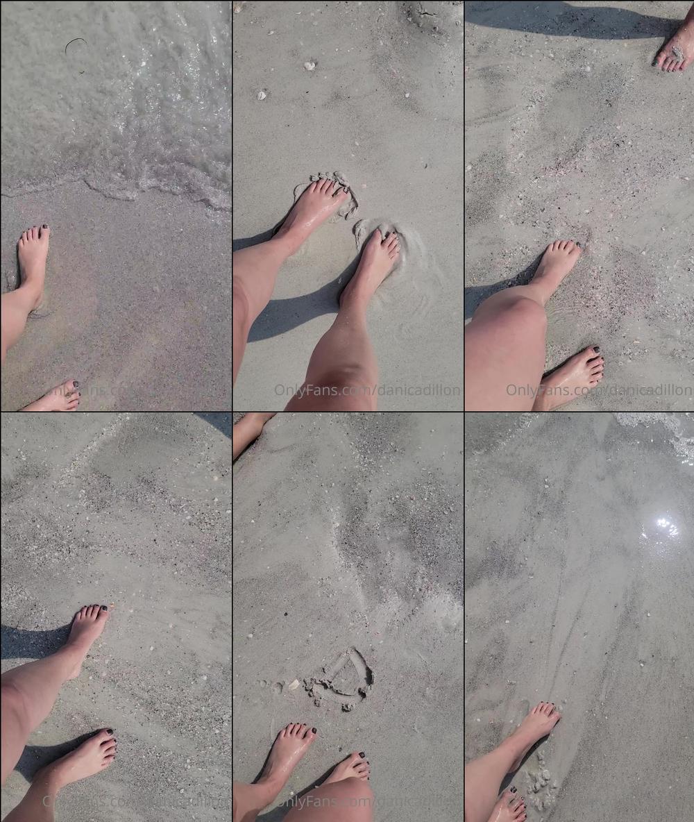 danicadillon 05 05 2021 2101115328 sandy feet with some dirty talk..... why not