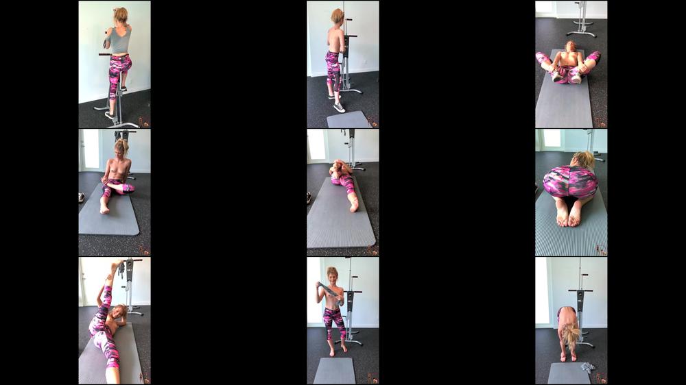 Maia's Workout in After Her Boyfriend Gives Her a Workout
