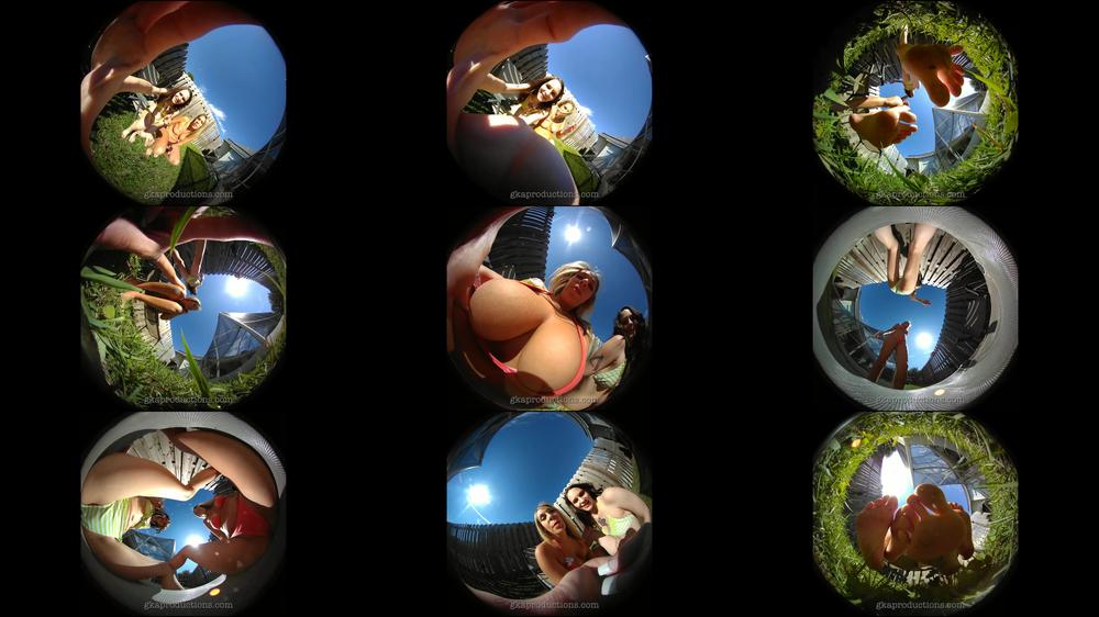 Caught Spying On Giantess Nikki & Katy