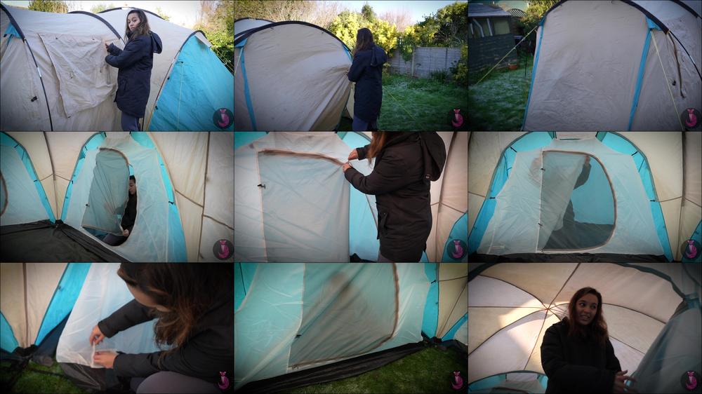 Camping Tent Tour With Zippers