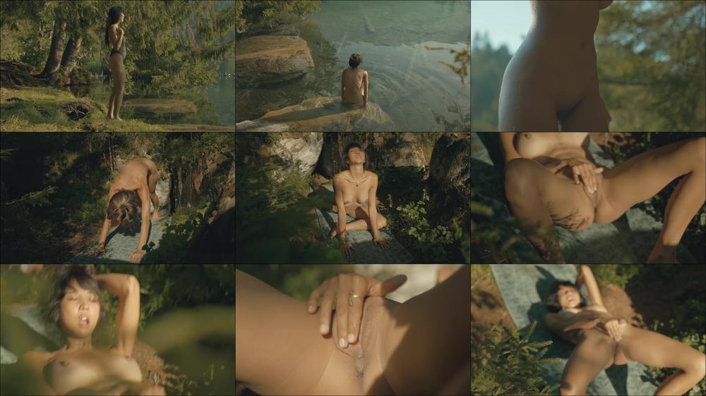 Cinematic Outdoor Yoga Masturbation - July 30, 2022