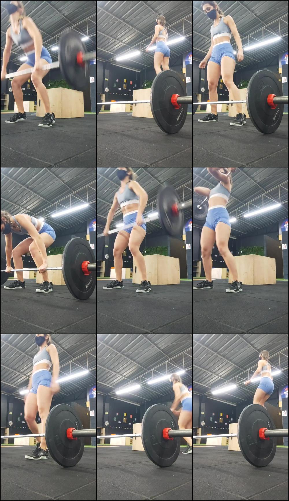 CrossFit girl - one of my WOD - Apr 23, 2021