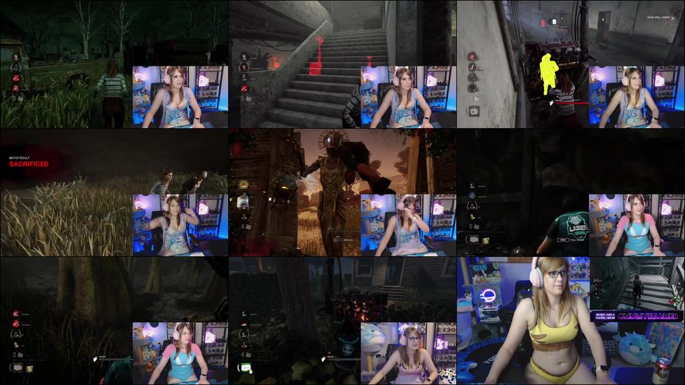 Gamer Girl DBD Compilation