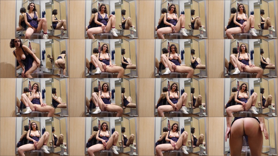 Freya Fields Sneaky Dressing Room Cum